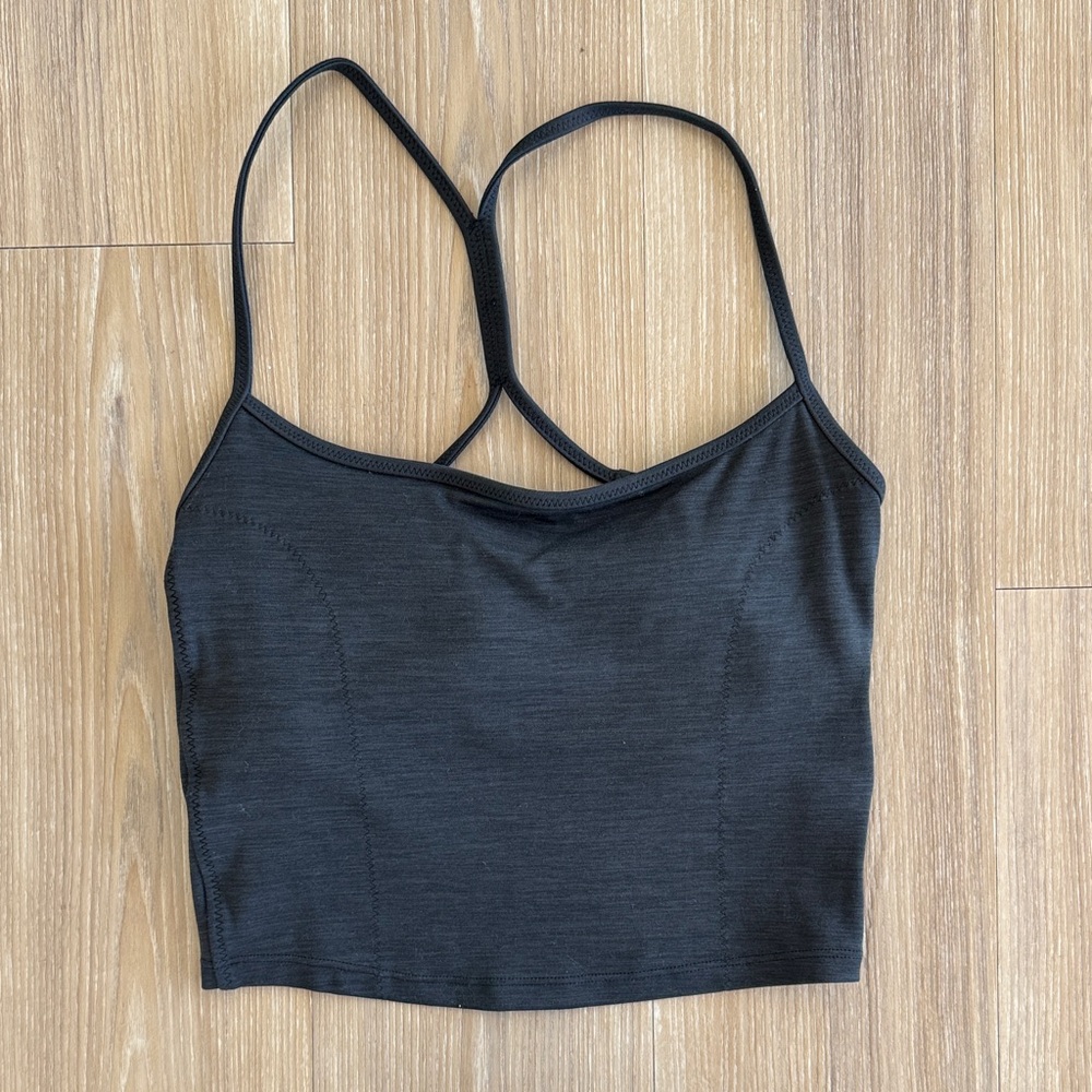 Vitality Women’s Daydream Stitch Racer Tank in Color Midnight Marl